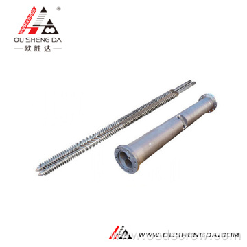 good mixing single screw and barrel for extruder cable PVC